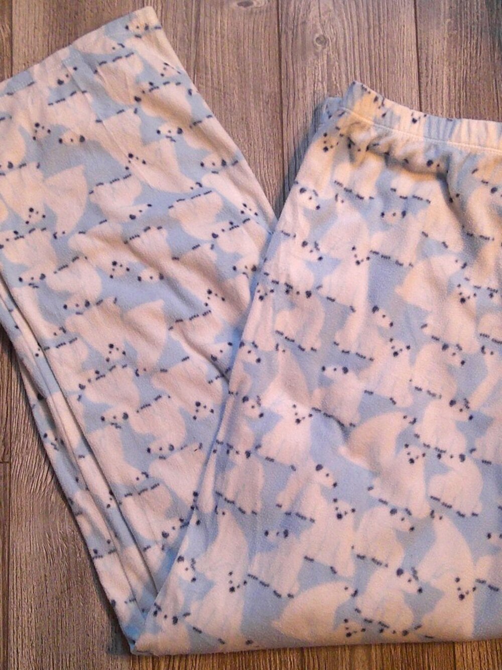 "Wondershop" POLAR BEARS Microfleece Holiday Pajama Pants Women's L